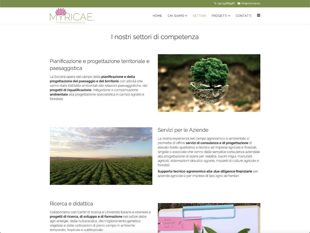 Myricae - environment and agricolture lab
